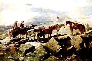 Winslow Homer Mt Washington oil painting artist